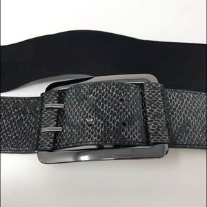 🧡 Black Elastic 2” Wide Belt 🧡